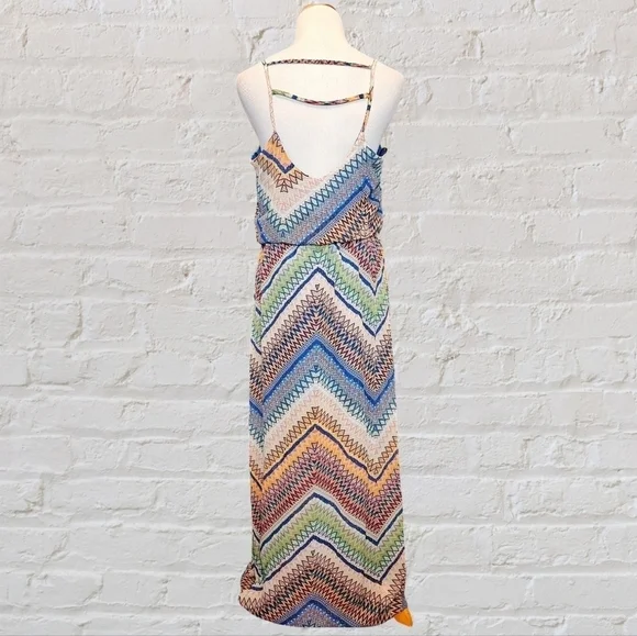 Boho Maxi Dress Size Medium - Picture 6 of 7